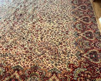 Hand tufted wool approximately 10 x 14