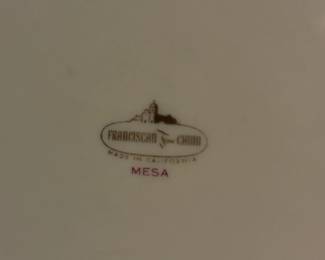 Franciscan Mesa China