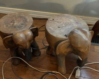 Elephant foot rests