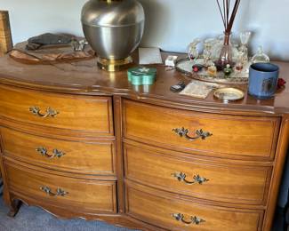 A matching low boy dresser