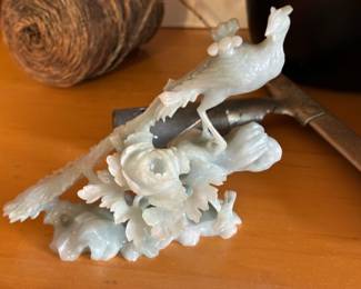 Carved nephrite figurine