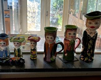 Figural mugs