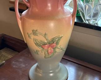 Large Hull art pottery wildflower vase