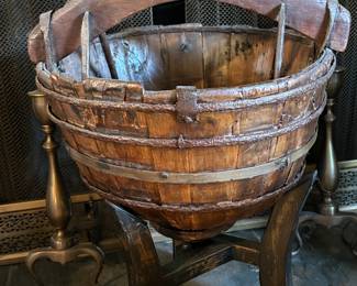 Antique Chinese Well Bucket