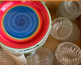 Plates and bowls for everyday use