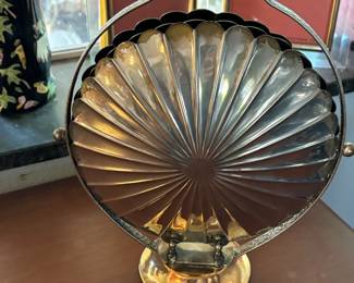 Three tiered serving tray that folds up