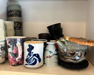 Items for drinking tea