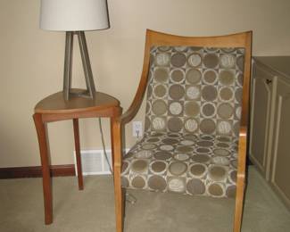 Chair and side table