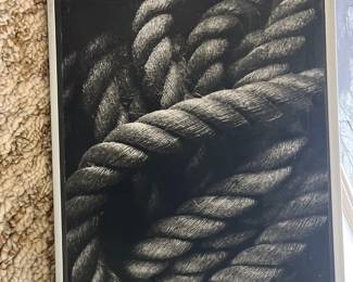 photo black and white rope