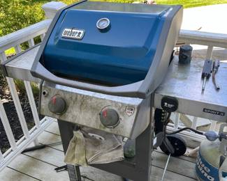 weber spirit grill small compact