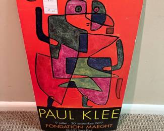 Paul Klee poster fondation maeght