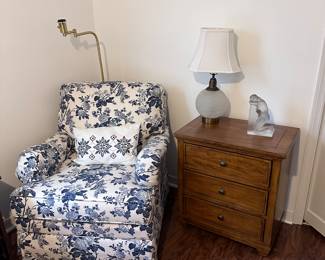 Pair of Accent Chairs
Another Ethan Allen  night stand 