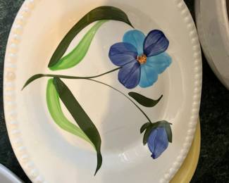 Rare Blue Ridge Platter