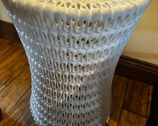 Contemporary Mecox resin occasional table.   Love it!!