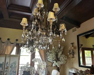 Pair of beautiful chandeliers