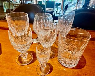 Large set of Colleen Waterford Crystal