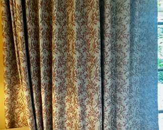 Custom drapes  Priced to sell. Custom fabrics!