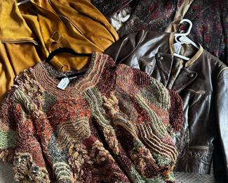 Great artsy clothes. small mediums