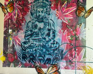 Risky.  First graffiti artist!  Rare piece!  