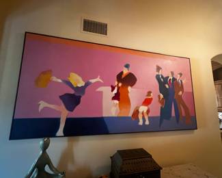 Love this artist. large 84" long pieces Walter Gabrilson