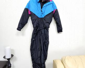Vintage Women's Sportina Ski Jumpsuit from 1980s-90s Size Small - In Very Good Condition!