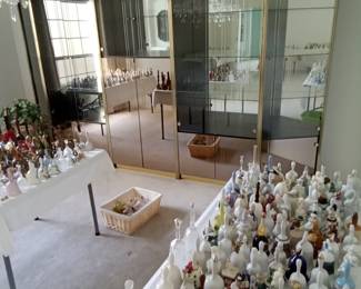 Beautiful display cabinets