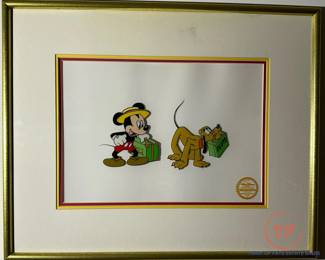 Limited Edition DISNEY Serigraph Cel "MR MOUSE TAKES A TRIP"