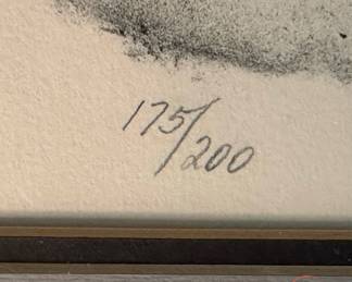 Signed Limited Edition Lithograph by SANDU LIBERMAN