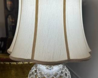 WATERFORD Crystal Table Lamp