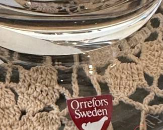 ORREFORS Crystal Vase