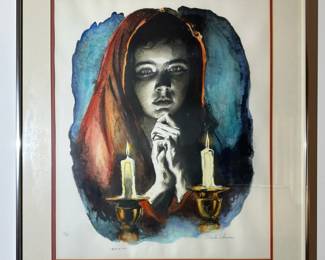 Signed Limited Edition Lithograph by SANDU LIBERMAN