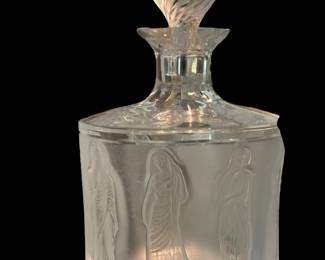 LALIQUE Crystal FEMMES Decanter