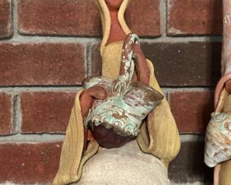 DAVID KALDERON Pottery Figurines