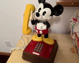 Vintage MICKEY MOUSE Phone