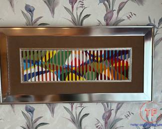 ALLEN SIMON Agam Style 3D MCM Artwork