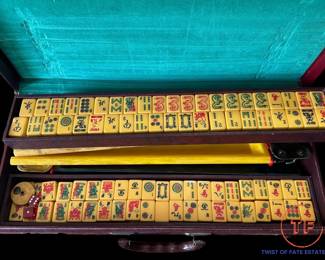 1950's Lowe Creations MAH JONG Set