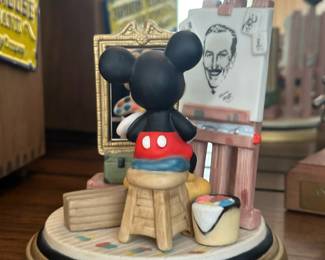 Disney MICKEY MOUSE Self Portrait Figurine