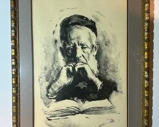 Signed Limited Edition Lithograph by SANDU LIBERMAN