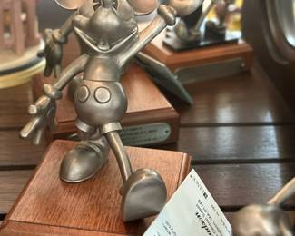 Hudson Pewter Limited Edition 1931 "Generations of Mickey"
