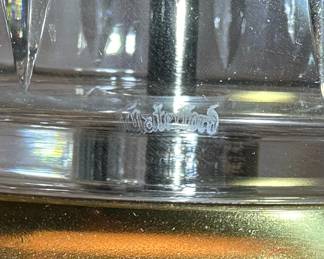 WATERFORD Crystal Lamp