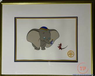 Limited Edition DISNEY Serigraph Cel "DUMBO"