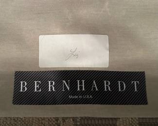 BERNHARDT Oversized Armchair with Ottoman