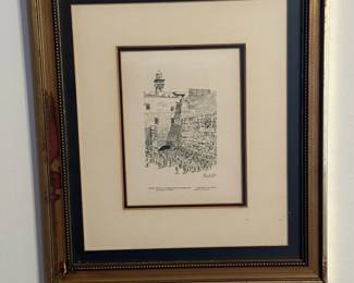 Original Ink Drawings by ABRAHAM CHERNIAK