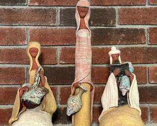 DAVID KALDERON Pottery Figurines