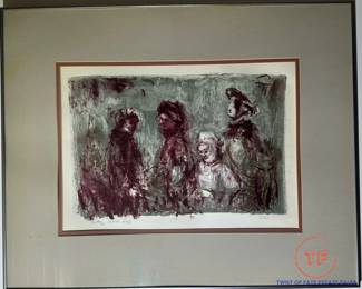 Signed Limited Edition ARTISTS PROOF "Brittany" by EDNA HIBEL