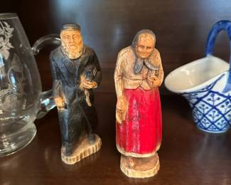 Vintage Syroco Jewish Figurines