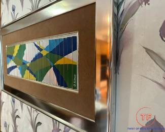 ALLEN SIMON Agam Style 3D MCM Artwork