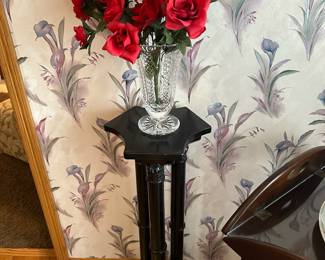 Antique ITALIAN Carved Marble Three-Column Pedestal