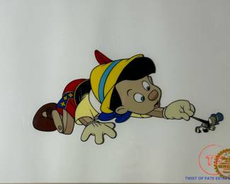 Limited Edition DISNEY Serigraph Cel "PINOCCHIO"