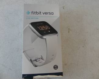FitBit Versa Lite Edition SmartWatch GPS - One Size - White - In Box